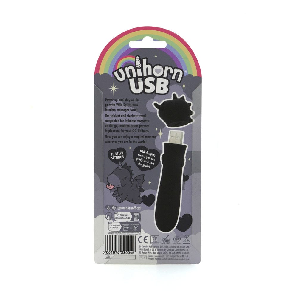 Unihorn - USB Bullet - Wild Spirit - USB Rechargeable Vibrating Bullet