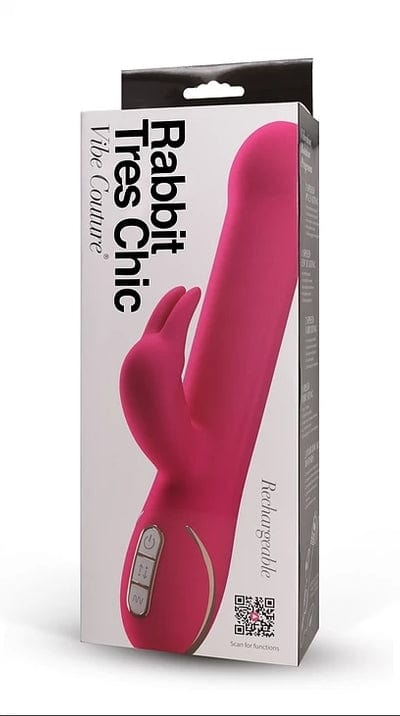 Vibe Couture Rabbit Tres Chic Pink Vibrant Vibes Australia - Quality Sex Toys - Great Prices