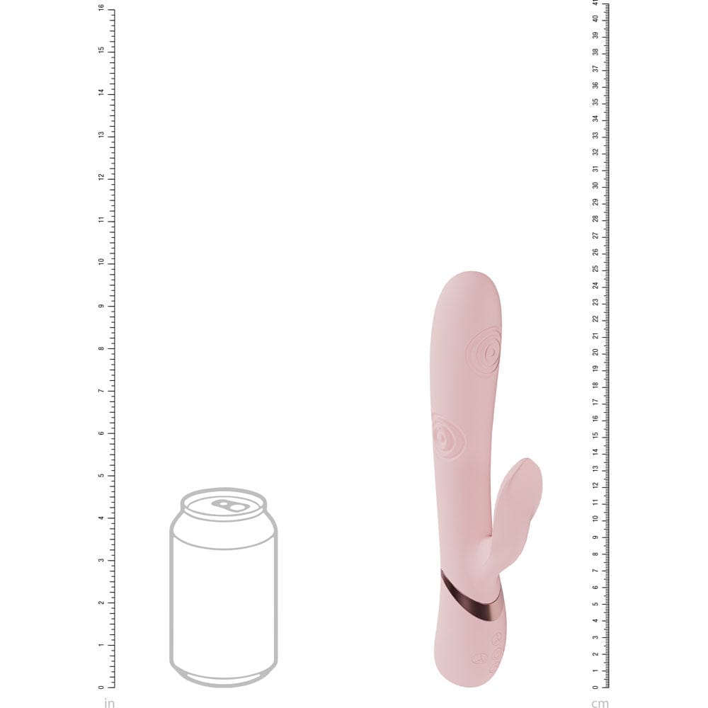VIVE Fronda -  -  25 cm USB Rechargeable Tapping Rabbit Vibrator Shots Toys