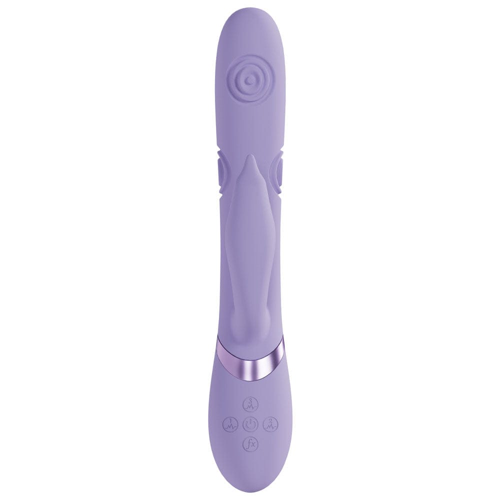 VIVE Pallina -  -  25 cm USB Rechargeable Tapping Rabbit Vibrator Shots Toys