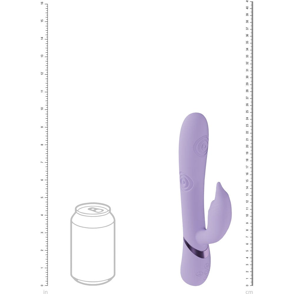 VIVE Pallina -  -  25 cm USB Rechargeable Tapping Rabbit Vibrator Shots Toys