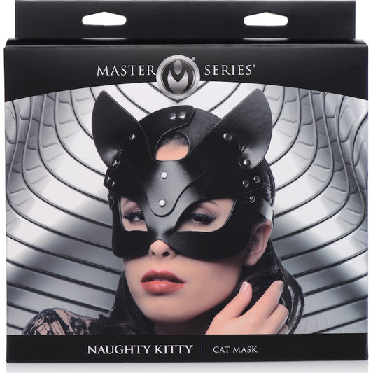 Naughty Kitty Cat Mask Black