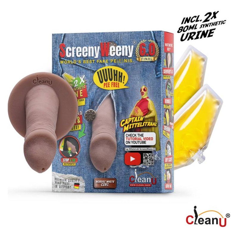 Screeny Weeny 6.0 Cut Nordic White Flesh