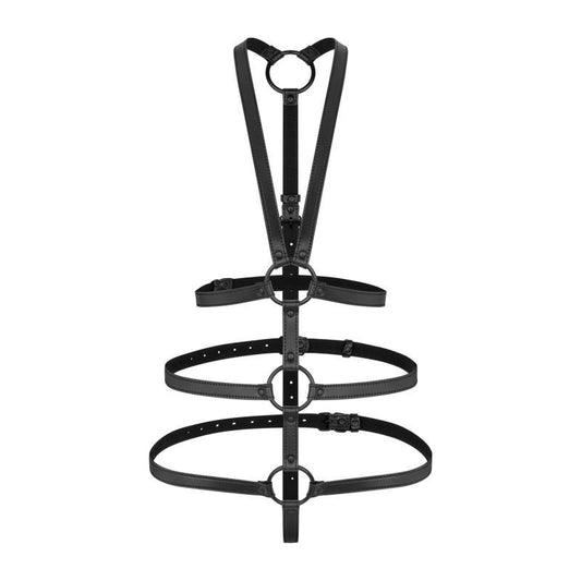 Vera Bondage Harness Black Black