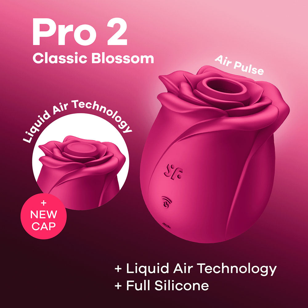 Satisfyer Pro 2 Classic Blossom Air Wave Clitoral Stimulator