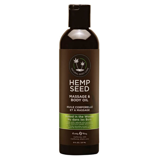 Hemp Seed Massage & Body Oil White