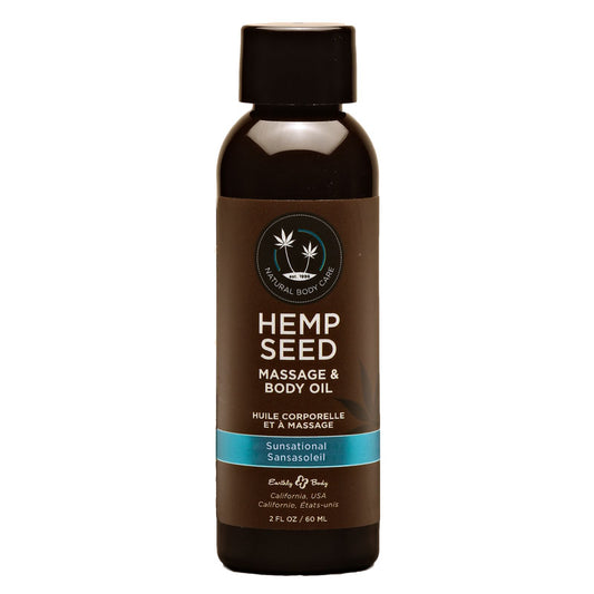 Hemp Seed Massage & Body Oil Default Title