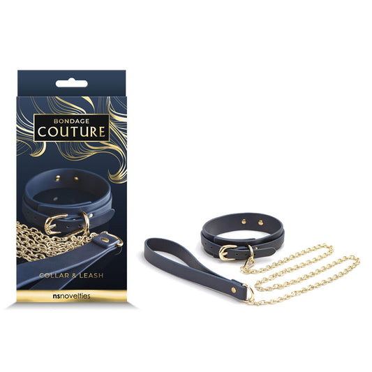 Bondage Couture Collar & Leash -