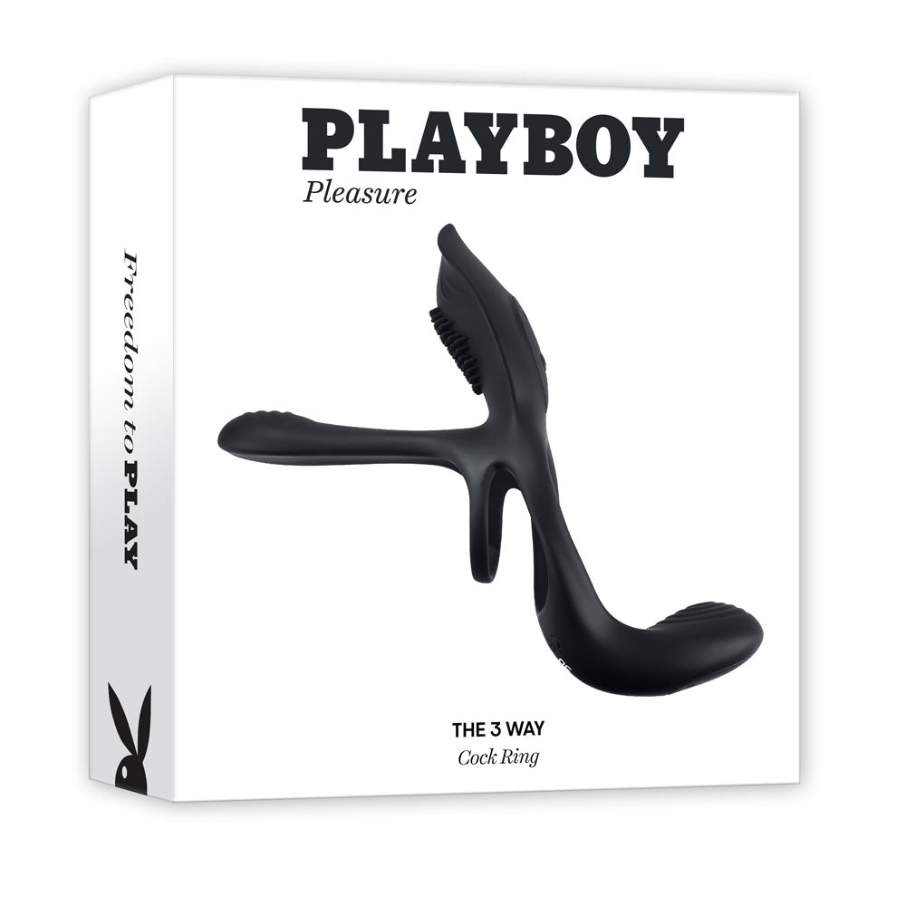Playboy Pleasure The 3 Way Black