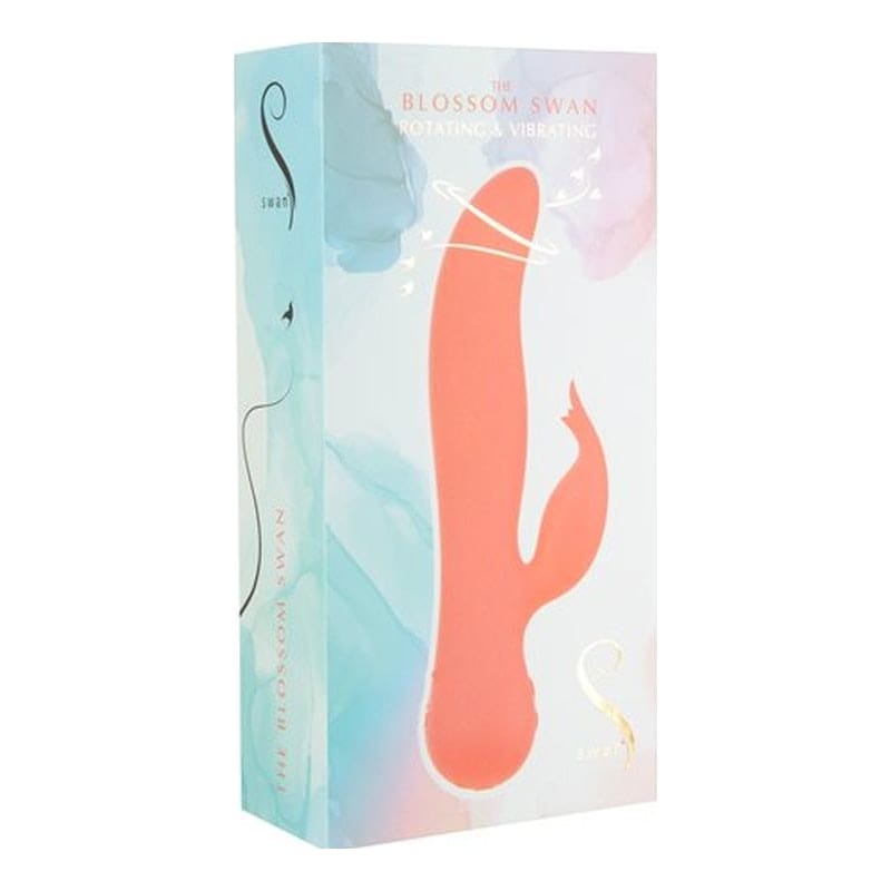 Blossom Swan Rabbit Vibrator Vibrant Vibes Australia - Quality Sex Toys - Great Prices