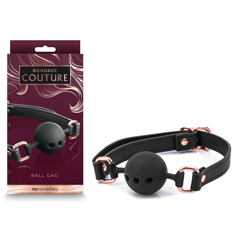 Bondage Couture Ball Gag  - NS Novelties