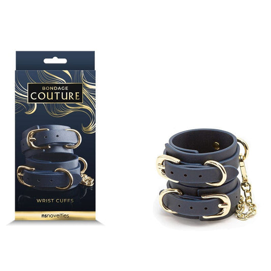 Bondage Couture Wrist Cuffs - NS Novelties