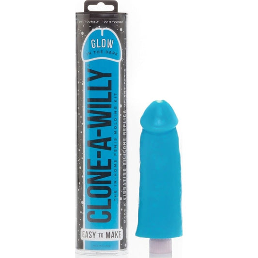 Clone a Willy Glow Blue Vibrant Vibes Australia - Quality Sex Toys - Great Prices
