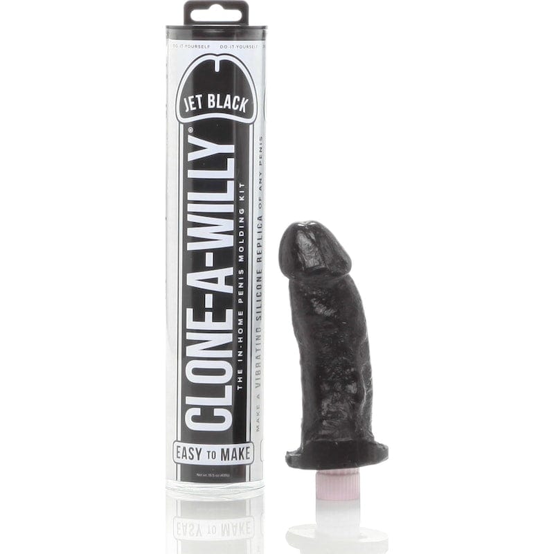 Clone a Willy Jet Black Vibrant Vibes Australia - Quality Sex Toys - Great Prices