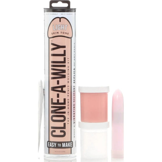 Clone a Willy Light Skin Tone Vibrant Vibes Australia - Quality Sex Toys - Great Prices