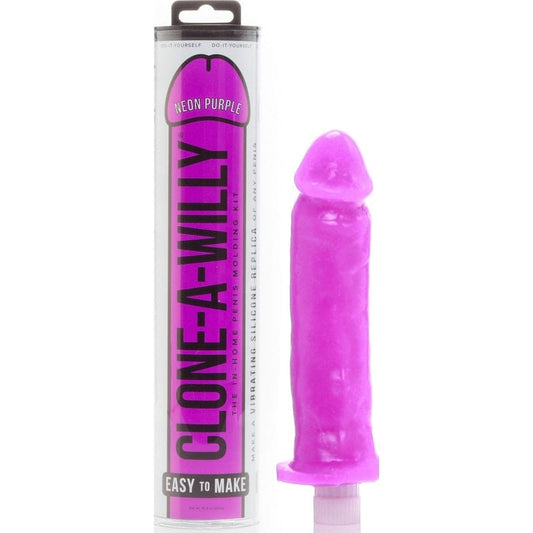 Clone a Willy Neon Purple Vibrant Vibes Australia - Quality Sex Toys - Great Prices