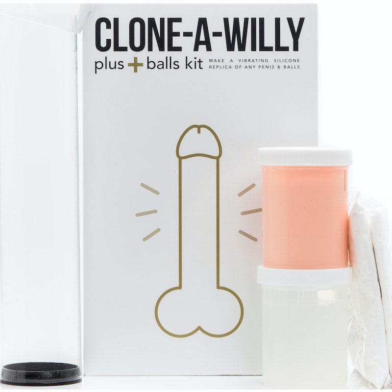Clone a Willy Plus Balls Kit Light Skin Tone Vibrant Vibes Australia - Quality Sex Toys - Great Prices