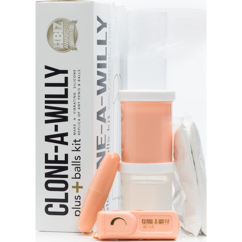 Clone a Willy Plus Balls Kit Light Skin Tone Vibrant Vibes Australia - Quality Sex Toys - Great Prices