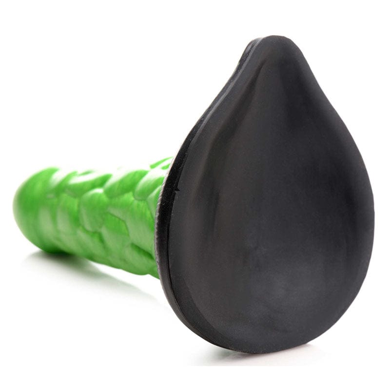 Creature Cocks Radioactive Reptile Thick Scaly Silicone Dildo XR Brands