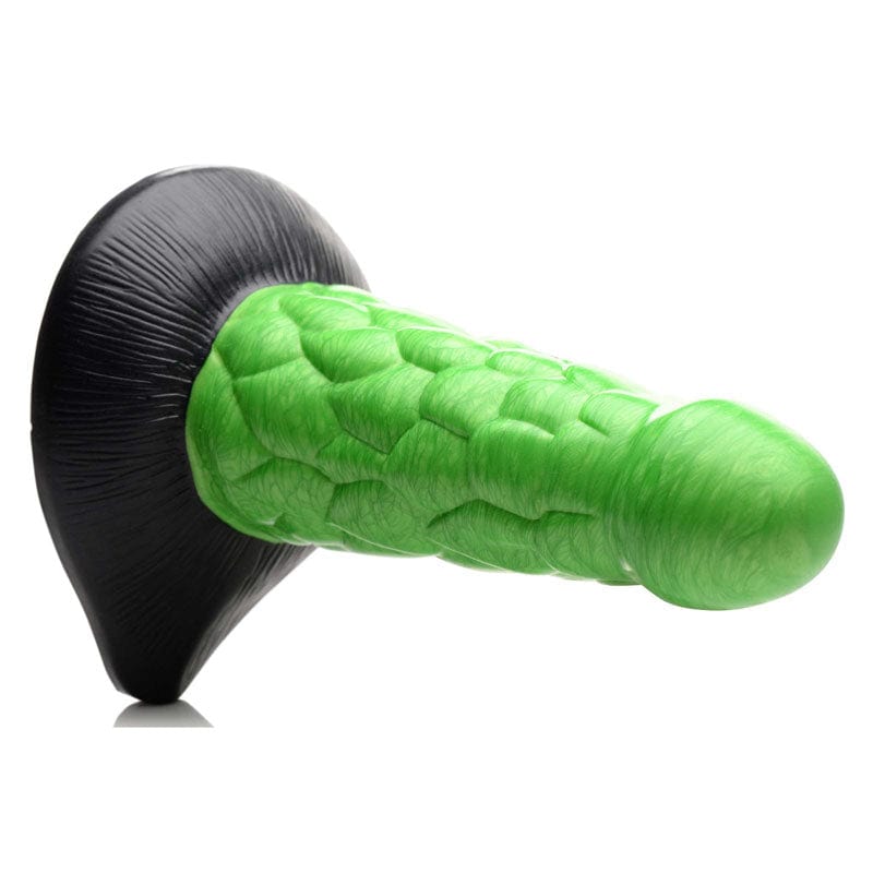 Creature Cocks Radioactive Reptile Thick Scaly Silicone Dildo XR Brands