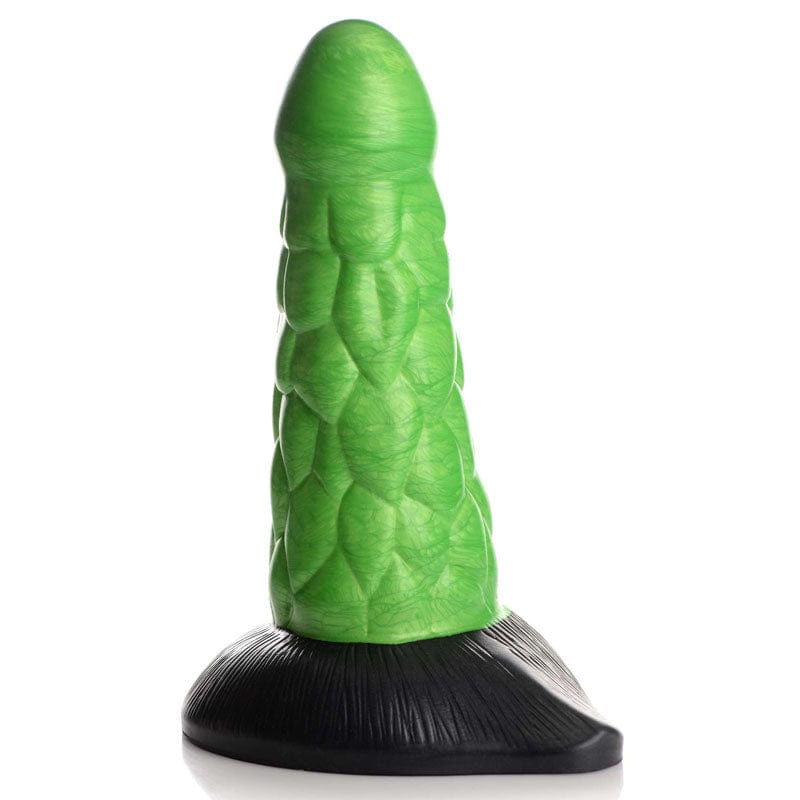 Creature Cocks Radioactive Reptile Thick Scaly Silicone Dildo XR Brands