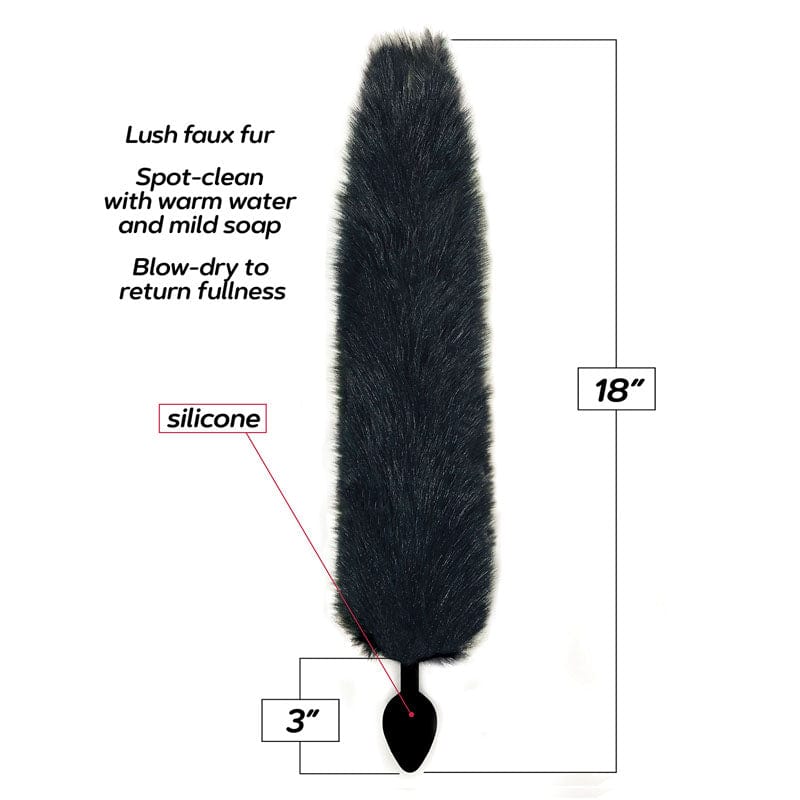 Foxy Fox Tail Silicone Butt Plug Icon Brands