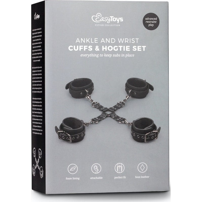 Hogtie With Hand and Ankle Cuffs Vibrant Vibes Australia - Quality Sex Toys - Great Prices