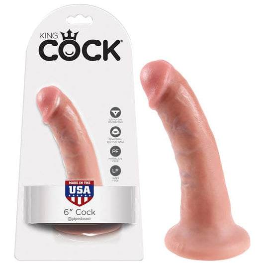 King Cock 6'' Cock Pipedream