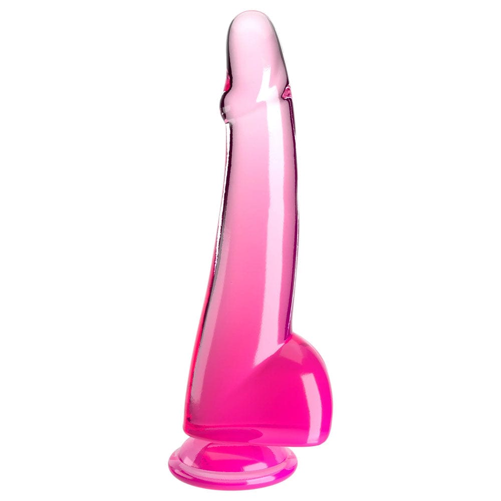 King Cock Clear 10'' Cock with Balls - Pipedream