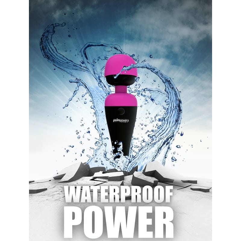 PalmPower Massage Wand Recharge Waterproof Vibrant Vibes Australia - Quality Sex Toys - Great Prices