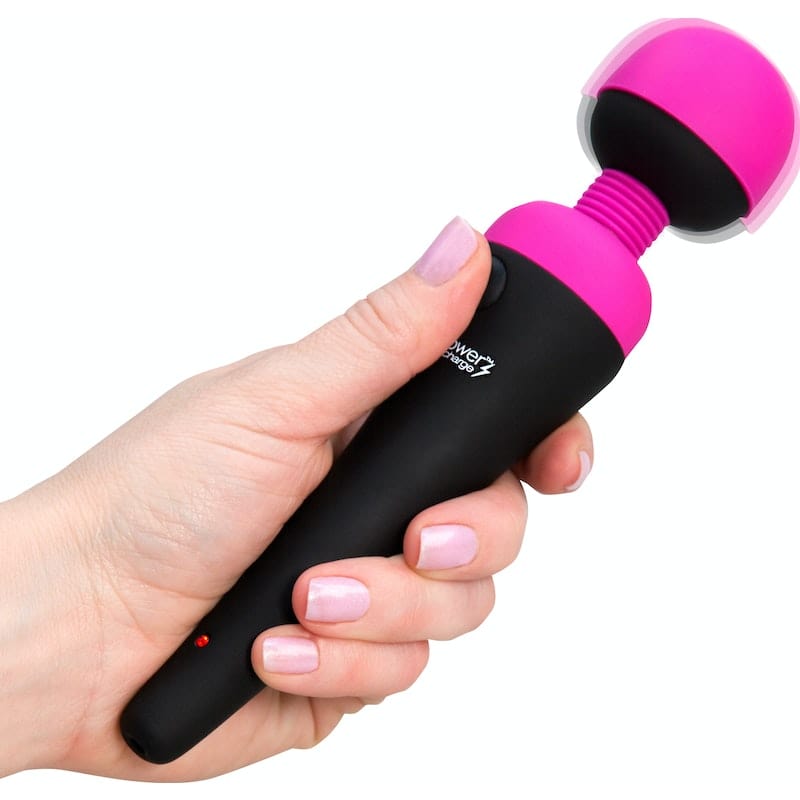 PalmPower Massage Wand Recharge Waterproof Vibrant Vibes Australia - Quality Sex Toys - Great Prices