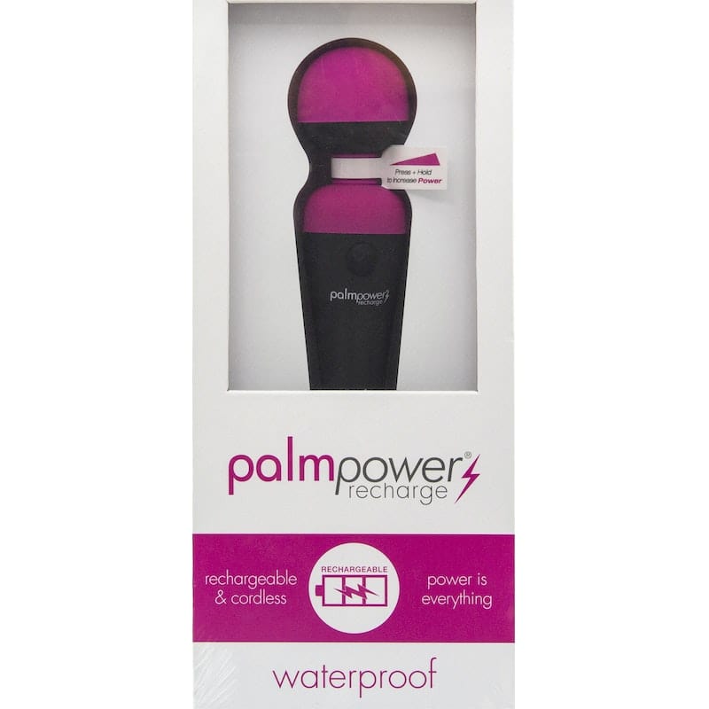 PalmPower Massage Wand Recharge Waterproof Vibrant Vibes Australia - Quality Sex Toys - Great Prices
