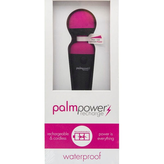 PalmPower Massage Wand Recharge Waterproof Vibrant Vibes Australia - Quality Sex Toys - Great Prices