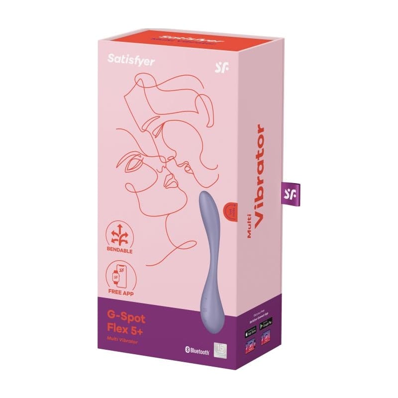 Satisfyer G-Spot Flex 5+ Lilac Vibrant Vibes Australia - Quality Sex Toys - Great Prices