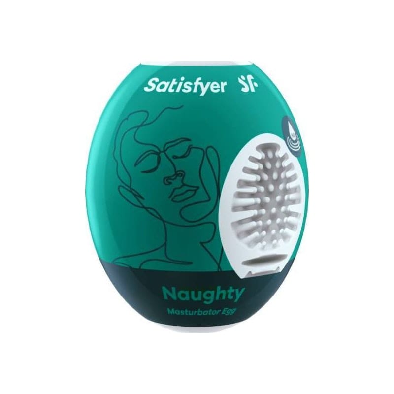 Satisfyer Masturbator Egg Naughty Vibrant Vibes Australia - Quality Sex Toys - Great Prices