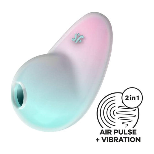 Satisfyer Pixie Dust Mint/Pink Vibrant Vibes Australia - Quality Sex Toys - Great Prices