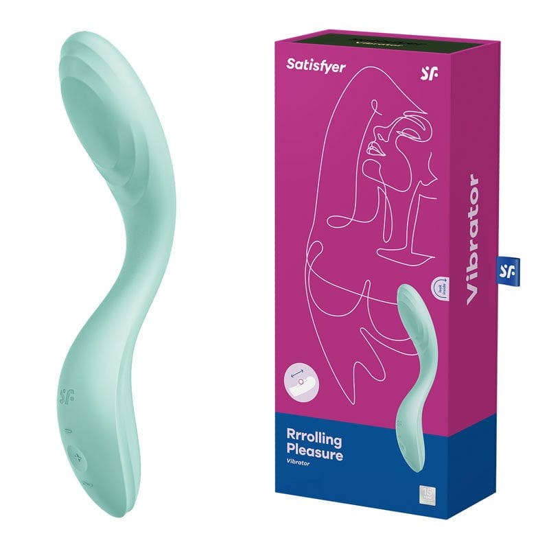 Satisfyer Rrrolling Pleasure G-Spot Vibrator Light Green Satisfyer