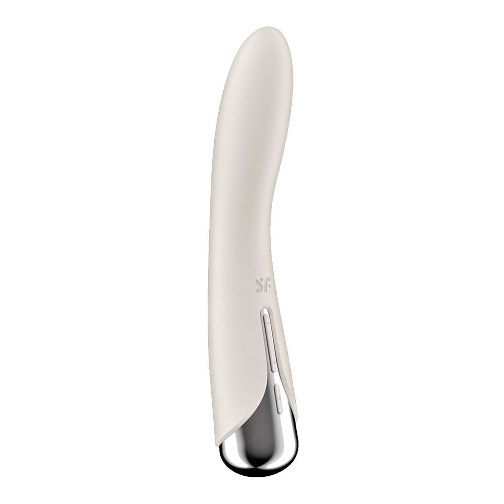 Satisfyer Spinning Vibe 1 Beige Vibrant Vibes Australia - Quality Sex Toys - Great Prices
