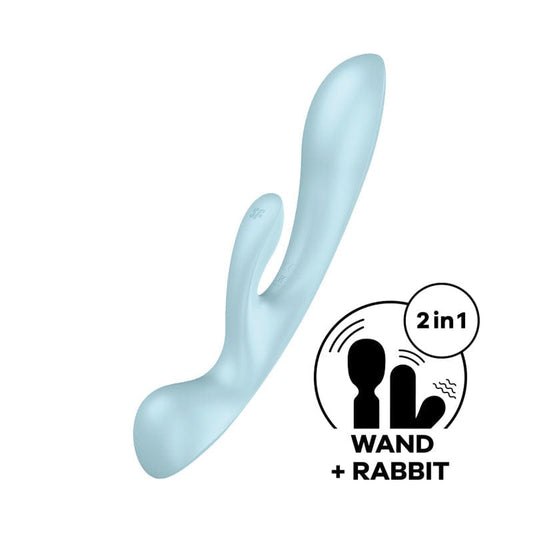 Satisfyer Triple Oh Light Blue Satisfyer