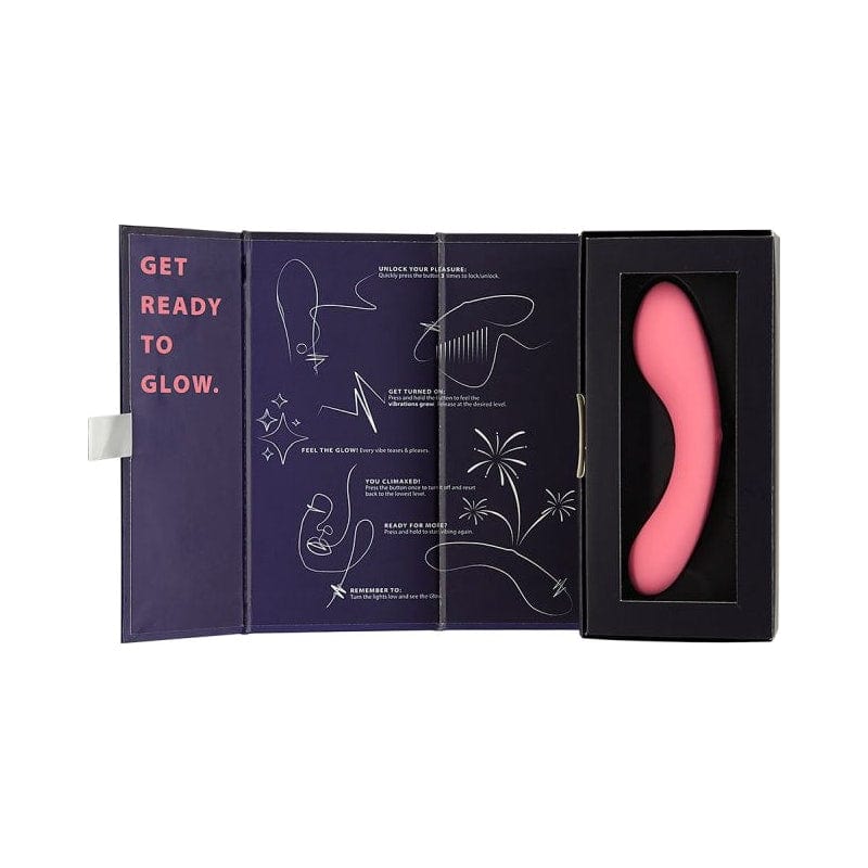 The Mini Swan Wand Glow Pink Vibrant Vibes Australia - Quality Sex Toys - Great Prices