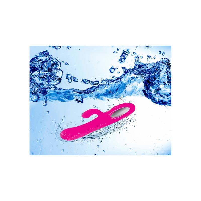 Viben Hypnotic Thrusting Rabbit Vibe w Swinging Clit Stim Hot Pink Vibrant Vibes Australia - Quality Sex Toys - Great Prices