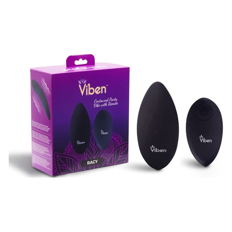 Viben Racy Multi Function Panty Vibe w Remote Vibrant Vibes Australia - Quality Sex Toys - Great Prices