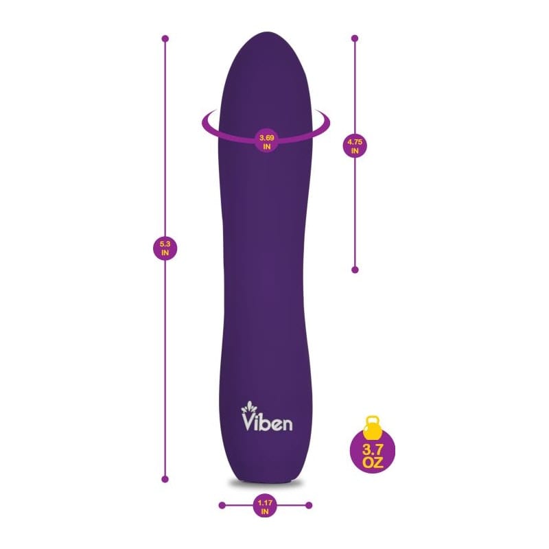 Viben Vivacious Rumble Motor Rechargeable Bullet Violet Vibrant Vibes Australia - Quality Sex Toys - Great Prices